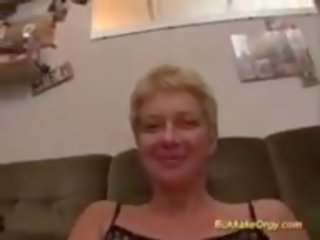 German Teen in Her First Bukkake Orgy, sex clip fc