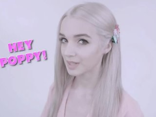 THAT POPPY SELLING HER ILLUMINATI TEEN CUNT FOR MONEY - A NAOMI WOODS PMV