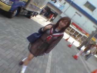 Mikan Amazing Asian schoolgirl Enjoys